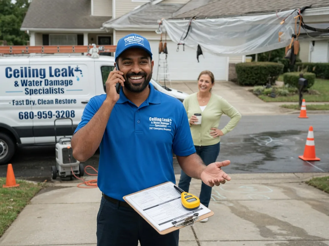 Ceiling Leak Cleanup Hamilton, GA FAQs