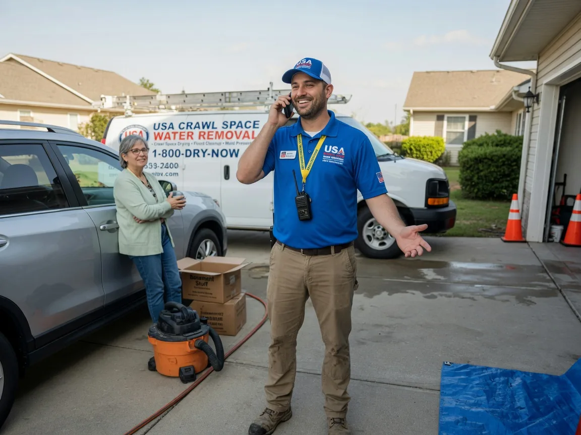Crawl Space Water Removal Hamilton, GA FAQs